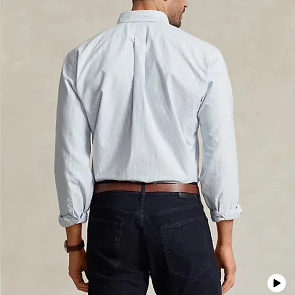 Polo Ralph Lauren Striped Oxford Shirt 4XB Shirts